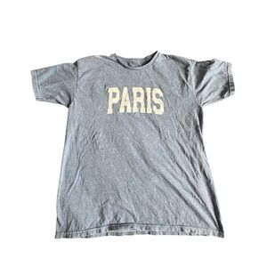 T-Shirt with 'PARIS' Print